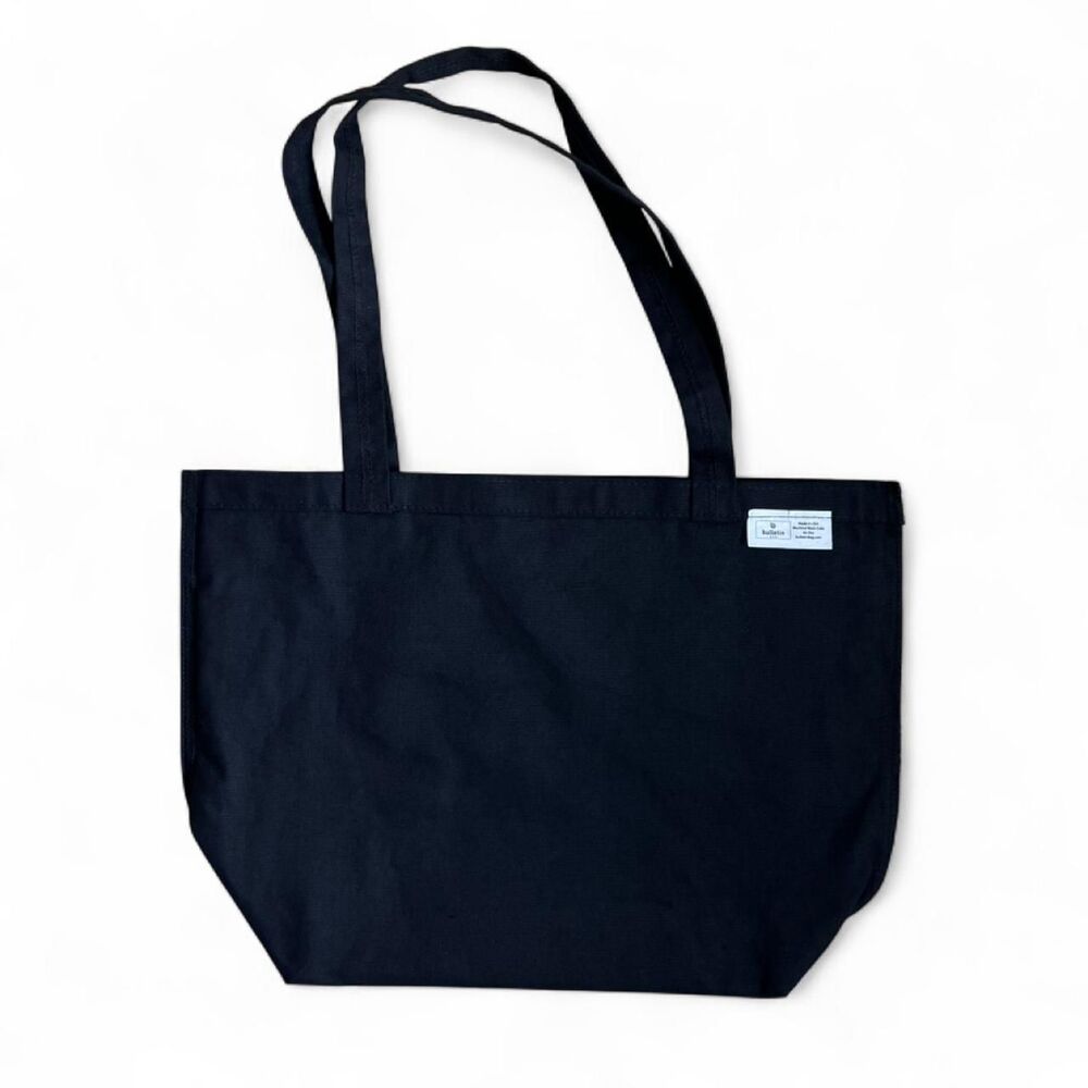 Psycho Bunny Black Vintage New York Knicks Colored Canvas Tote Bag - Picture 6 of 6